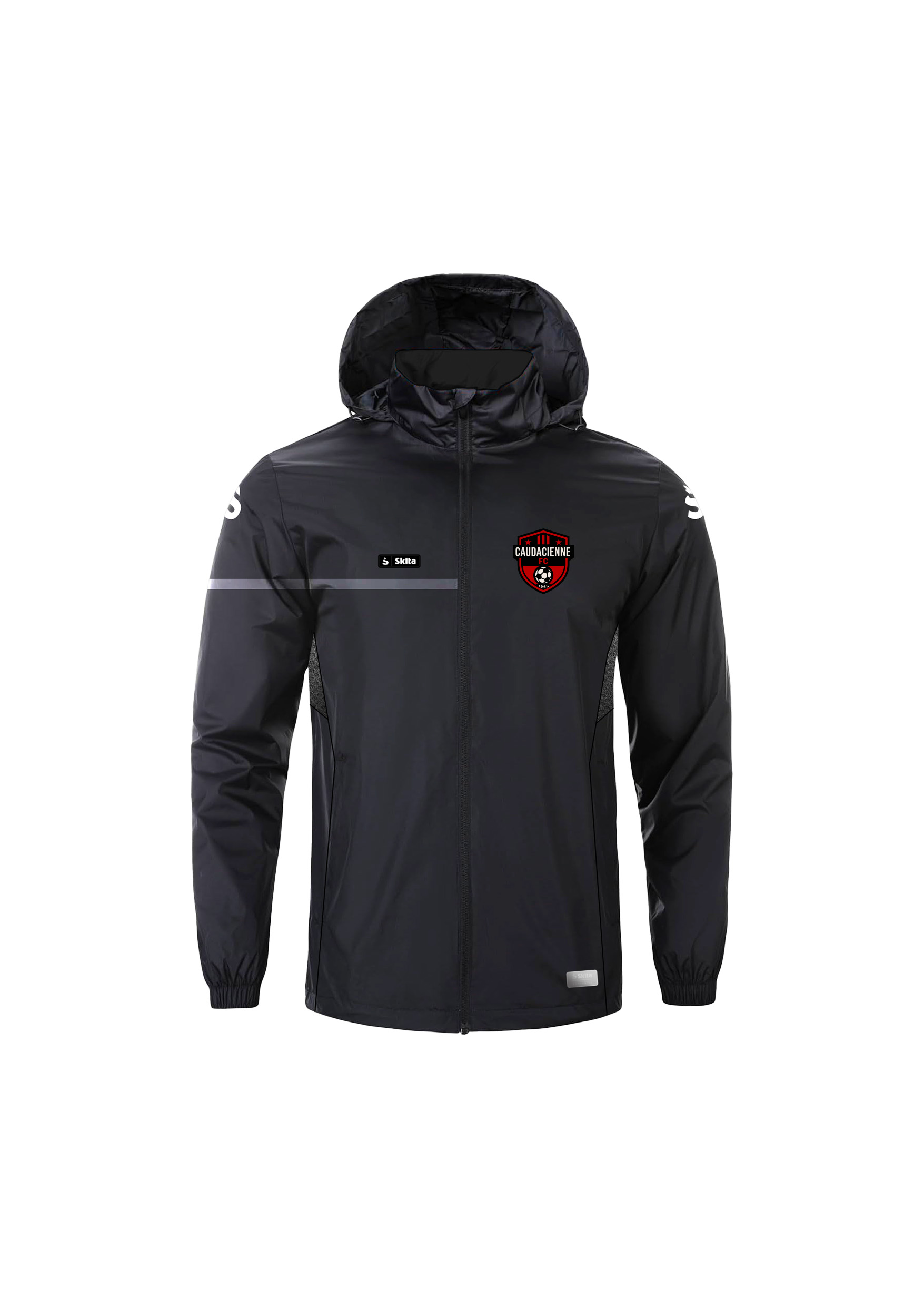Coupe-vent SKITA&rsquo;TECH noir (CAUDACIENNE FC)